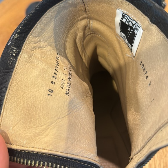 Frye Tabitha Harness Heeled Bootie, Size 10 - Picture 2 of 4